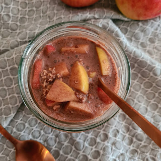 Schoko-Apfel-Overnight-Oats